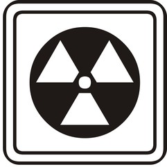 Radiation sign