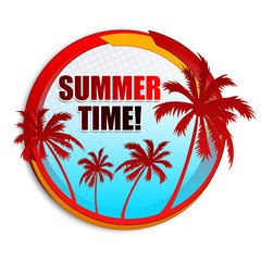 Summer Time! Button