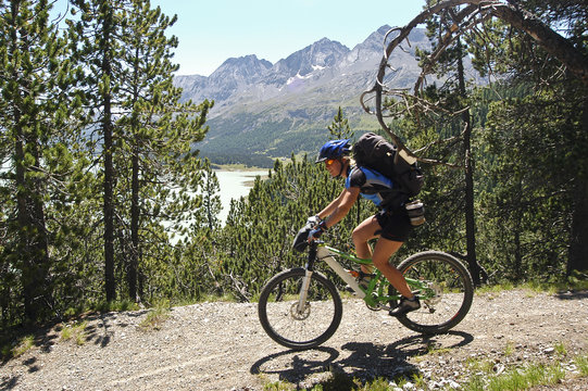 Mountainbiken bei Livigno