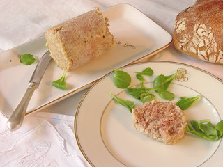 assiette de rillettes