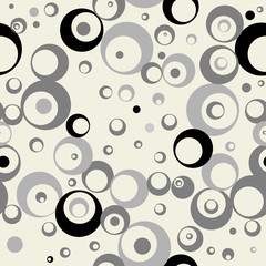 Fototapeta premium Seamless background from circles.