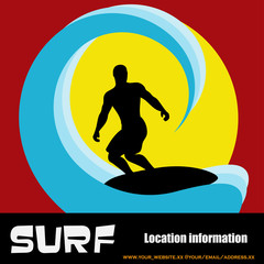Surfer Background