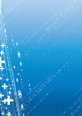 Futuristic background. Vector.