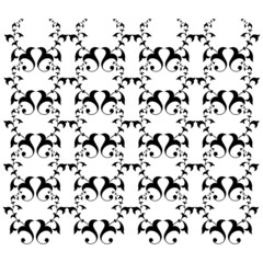 Dekoratives florales Ornament