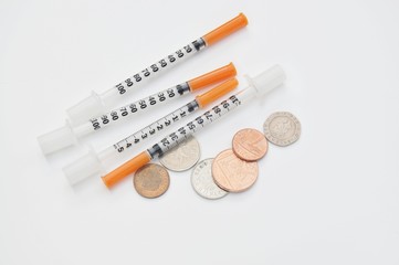 Hypodermic needles cost money