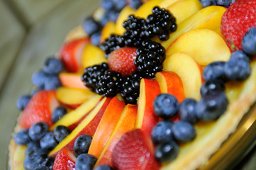 Fruit Tart Close-Up