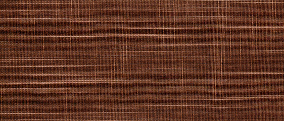 Fototapeta na wymiar brązowy tkaniny lniane wyroby z wikliny włókienniczych tekstury tła