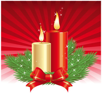 Weihnachtskerzen