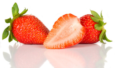 Fresh strawberry fruit