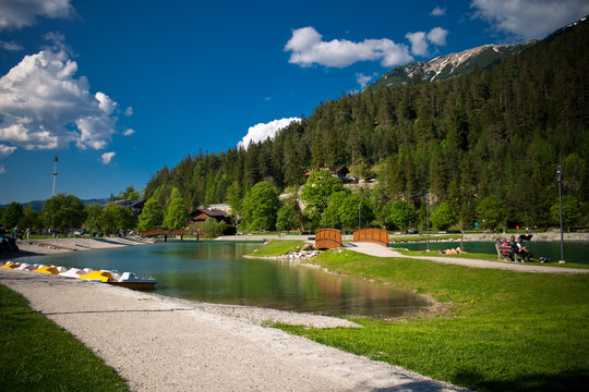 Ausblick Achensee Tirol im Sommer