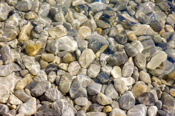 stones in river