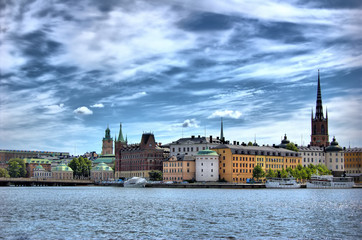Fototapeta na wymiar Stockholm view