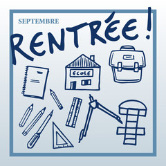 Planning : rentrée d'école !