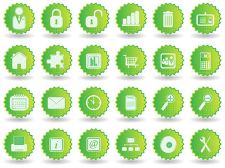 Illustration of stickers