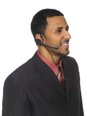 businessman - telephone operator