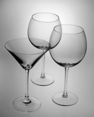 three goblets