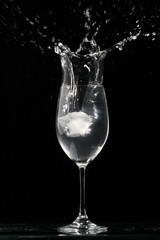 alcohol splash