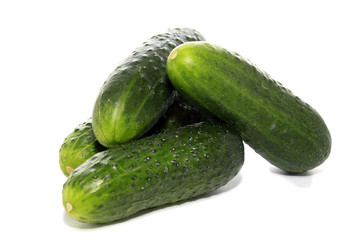 fresh cucumbers