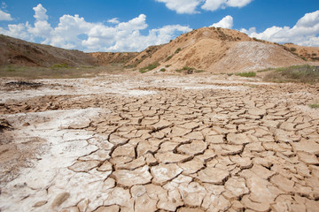 dry out earth