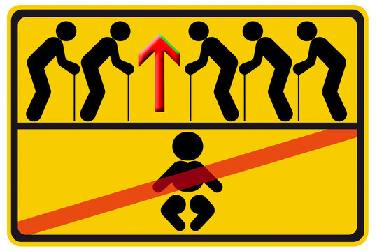 junger mensch alte menschen