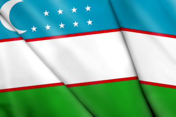 Flag of Uzbekistan