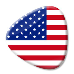 Amerikabutton dreieckig