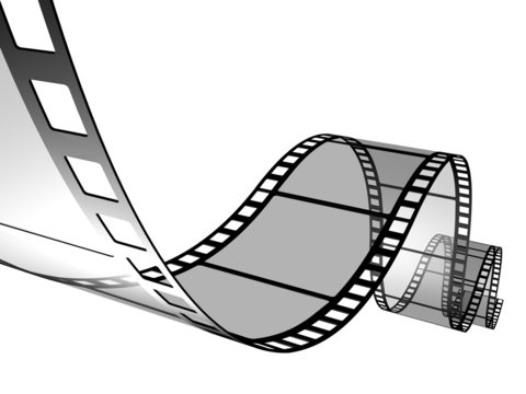 Film Strip Frame Ribbon. Wave Shape Ribbon. Design Element. White  Background. Movie Cinema Sign Symbol Template. Isolated. Flat Design.  Vector Illustration Royalty Free SVG, Cliparts, Vectors, and Stock  Illustration. Image 120234043.