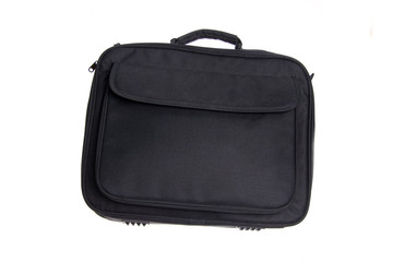 notebook bag isolated on white