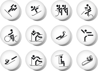 Set on sports subjects