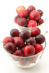 Red plums
