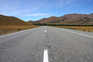 New Zealand - Canterbury road