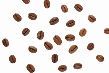 Rolgordijnen Coffee grains © Olga Galushko