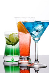 Colorful drinks