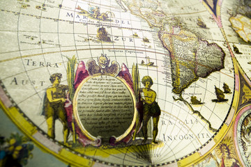 Obraz premium Old map of the world
