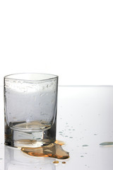 Empty Shot Glass
