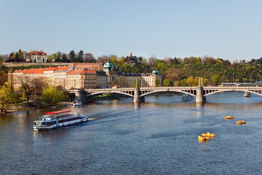 Vltava river, Prague, Czech Republic