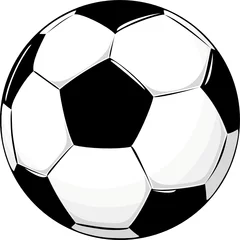 Tableaux ronds sur aluminium brossé Sports de balle ballon de football