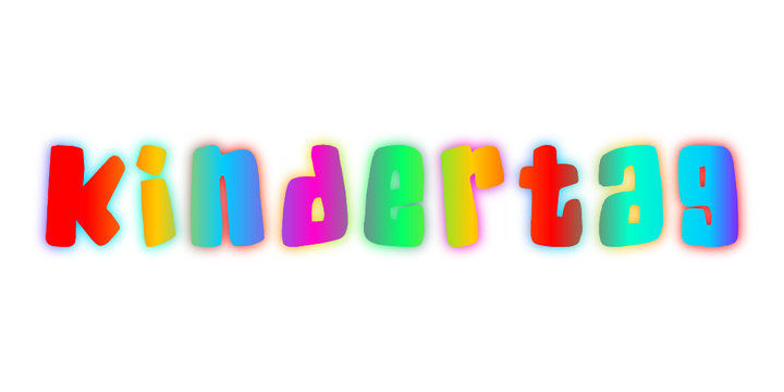 text kindertag