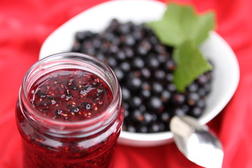 marmelade,schwarze johannesbeeren