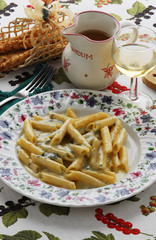 Penne al gorgonzola - Primi della lombardia
