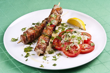 grilled kebab