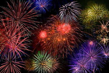 Obraz premium Feuerwerk
