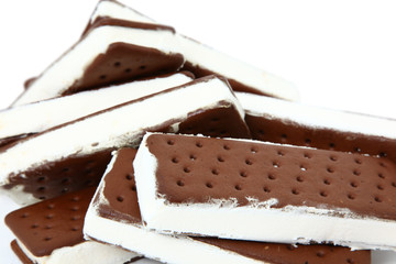 Pile of Ice Cream Sandwiches