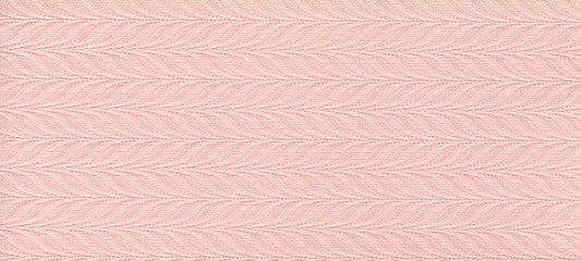 pink textile flax fabric wickerwork texture background