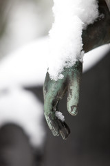 Friedhof im winter 8