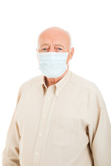 Senior Man - Flu Protection