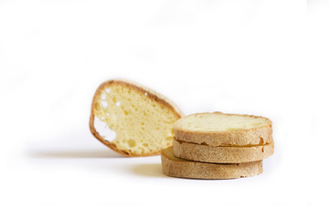 Fototapeta na wymiar Bread slices