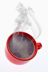 red cup of coffee