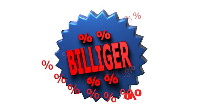 Billiger !