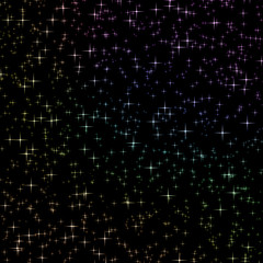 虹色のイルミネーション